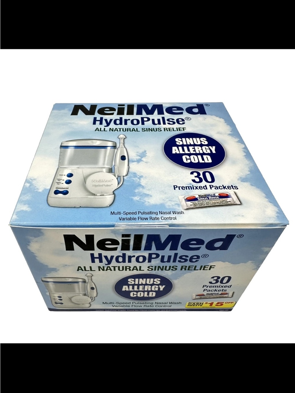 Brand NEW! Manufacturer sealed NeilMed HydroPulse Nasal Wash